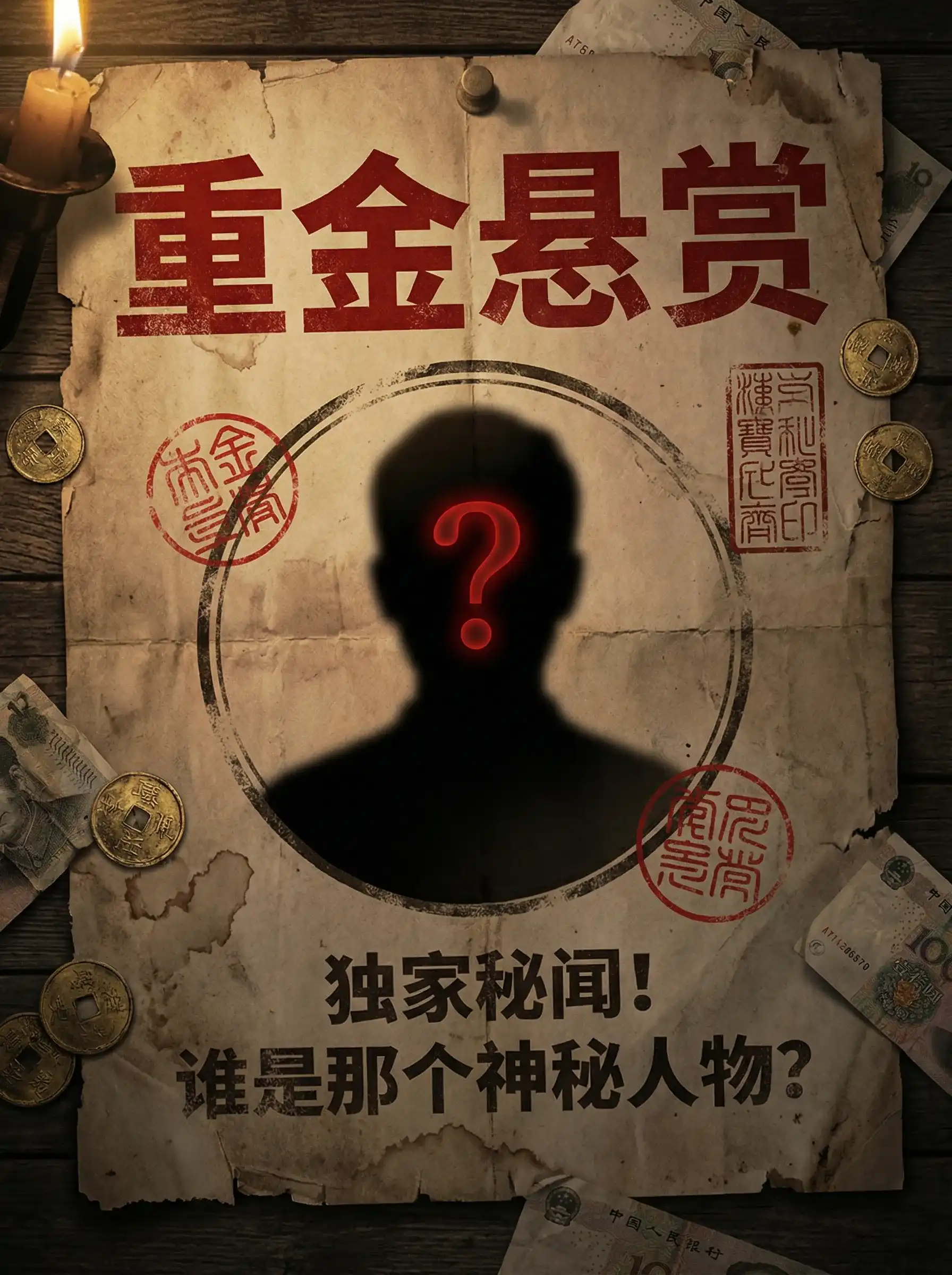 禁室培欲1 - 重金悬赏线索征集令